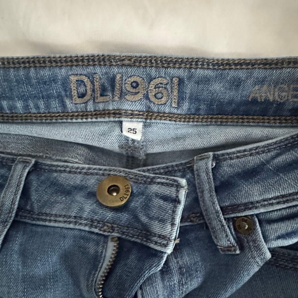 DL1961 Women's Angel Mid Rise Skinny Ankle Jeans